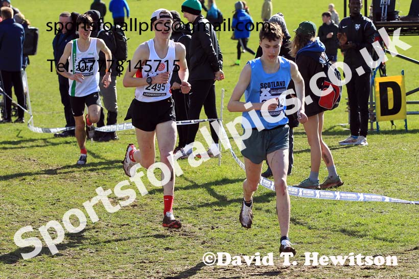 Mens Under-17s 2022 CAU Inter Counties Cross Country, Prestwold Hall, Loughborough.  Photo: David T. Hewitson/Sports for All Pics
